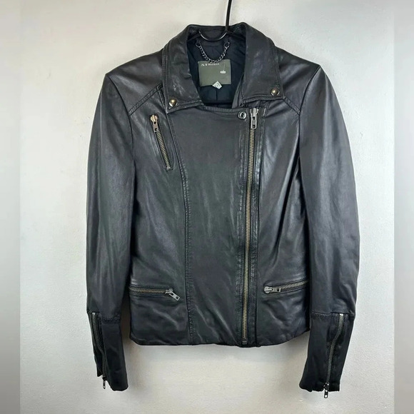 Muubaa Lamb Leather Jacket Ss 4 - Picture 5 of 16